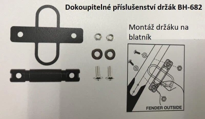 Smart blikačka zadní Vulcan USB