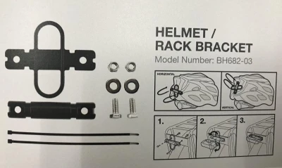 Smart Vulcan RL-324 univerzální držák USB blikačky na kolo, nosič nebo přilbu
