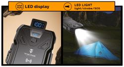 VIKING Solární powerbanka TYR III