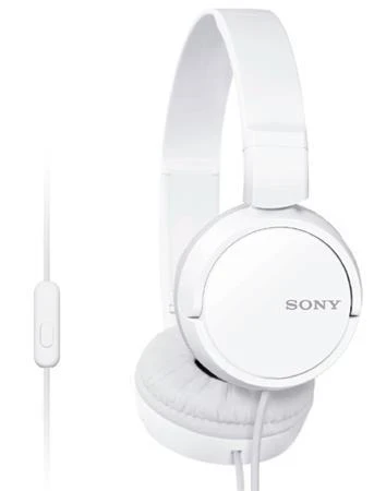 Sony MDR-ZX110AP Uzavřená sluchátka na uši - White Sony MDR-ZX110AP Uzavřená sluchátka na uši - White