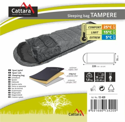 Cattara Spací pytel dekový TAMPERE 5°C