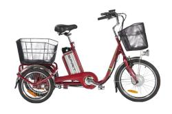 Spirit Elektrokolo SHOPPING2, tříkolka červená, 250W, 36V/18Ah Spirit Elektrokolo SHOPPING2, tříkolka červená, 250W, 36V/18Ah