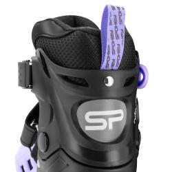 Spokey 4ONE 4v1 fialové dětské brusle