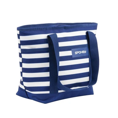 Spokey ACAPULCO Plážová termo taška malá, pruhy - námořnická modrá, 39 x 15 x 27 cm Spokey ACAPULCO Plážová termo taška malá, pruhy - námořnická modrá, 39 x 15 x 27 cm