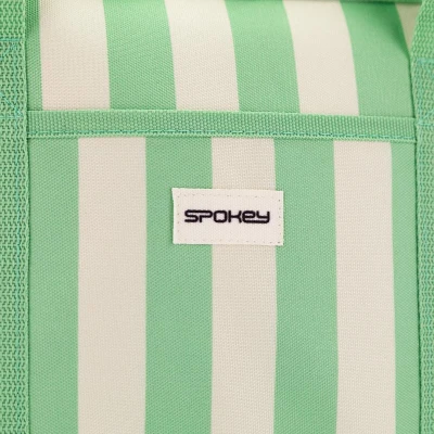 Spokey ACAPULCO Termotaška, 12 l, zelené pruhy