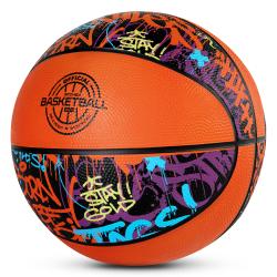 Spokey ACTIVE 5 Basketbalová lopta, graffiti