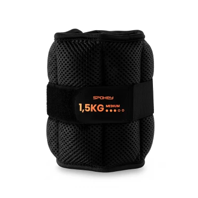 Spokey ACTIVE FORM černá sada závaží na ruce a nohy, 1,5 kg