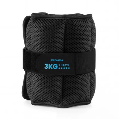 Spokey ACTIVE FORM černá sada závaží na ruce a nohy, 3 kg