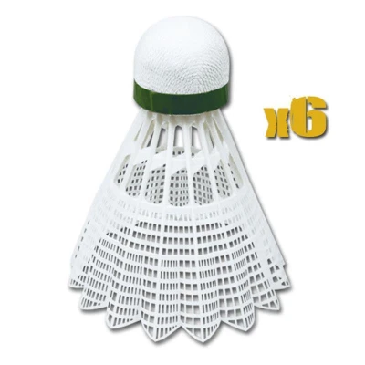 Spokey AIR TEC Míčky na badminton, 6 ks, nylonové Spokey AIR TEC Míčky na badminton, 6 ks, nylonové