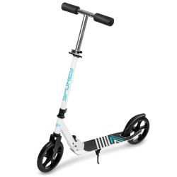 Spokey AYAS bílá koloběžka s kolečky 200 mm