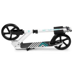 Spokey AYAS bílá koloběžka s kolečky 200 mm