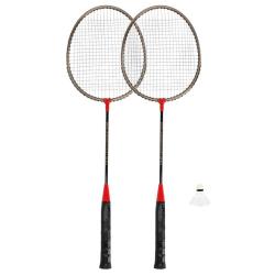 Spokey BADMNSET1 Sada na bedminton - 2 x raketa, košíček, obal Spokey BADMNSET1 Sada na bedminton - 2 x raketa, košíček, obal