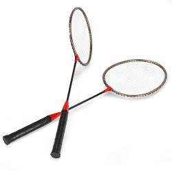 Spokey BADMNSET1 Sada na badminton - 2 x raketa, košíček, obal