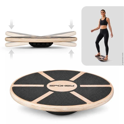 Spokey BALANCE BOARD Balanční deska, dřevěná
