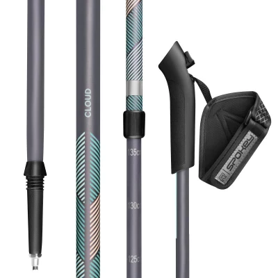 Spokey CLOUD Hole Nordic Walking, 2dílné, mint