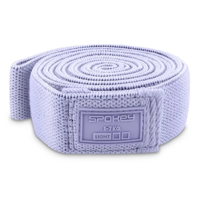 Spokey COTI FLEX LIGHT Posilovací textilní guma, 1-7 kg
