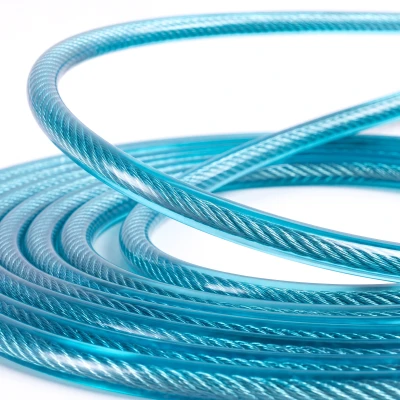 Spokey COUNT ROPE tyrkysové digitální švihadlo