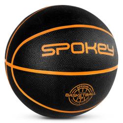 Spokey CROSS Basketbalová lopta, čierna