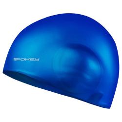 Spokey EARCAP Silikónová plavecká čiapka, modrá