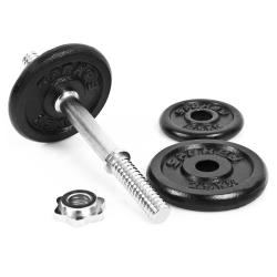 Spokey EGIR Jednoruční nakládací činka, 9,5 kg