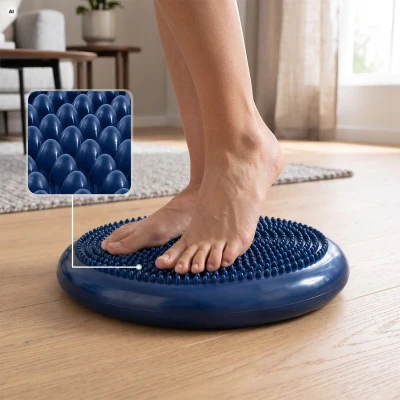 Spokey FIT SEAT tmavě modrý balanční polštář