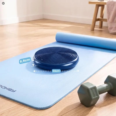 Spokey FIT SEAT tmavě modrý balanční polštář