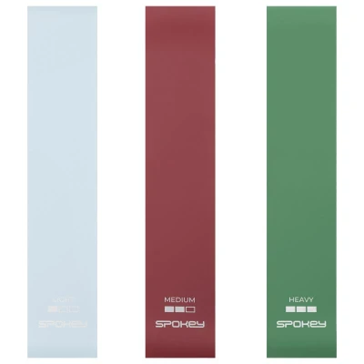 Spokey FLEX SET Sada 3 posilovacích mini gum