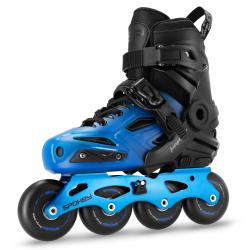 Spokey FREESPO JUNIOR Dětské kolečkové brusle, modré