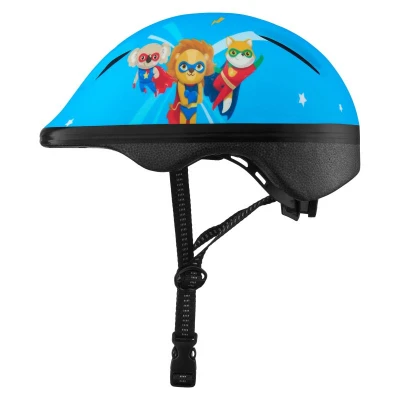 Spokey FUN HEROS modrá 52-56 cm dětská helma na kolo, inline a skate