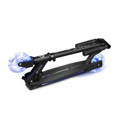 Spokey GO GLOW Svítící koloběžka, kolečka 120 mm