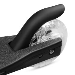 Spokey GO GLOW Svítící koloběžka, kolečka 120 mm