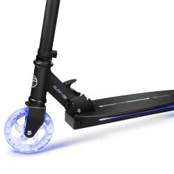 Spokey GO GLOW Svítící koloběžka, kolečka 120 mm