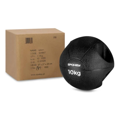 Spokey GRIPI Medicinbal s úchyty 10 kg