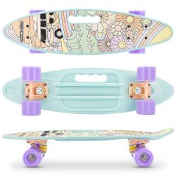 Spokey GROOVY Pennyboard s rukojetí, 56 cm Spokey GROOVY Pennyboard s rukojetí, 56 cm