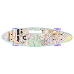Spokey GROOVY Pennyboard s rukojetí, 56 cm (VÝPRODEJ)