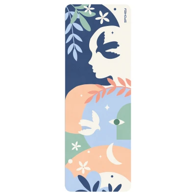 Spokey HARMONY MAT 173 x 61 x 0,4 cm semišová jóga podložka
