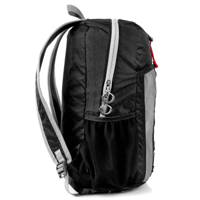 Spokey HIDDEN PEAK černo-červený 18 l skládací batoh
