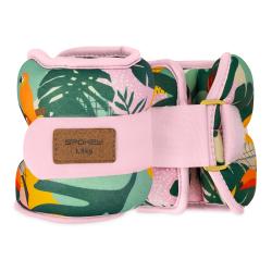 Spokey HOME JUNGLE Závaží na ruce a nohy 2x 1,5 kg