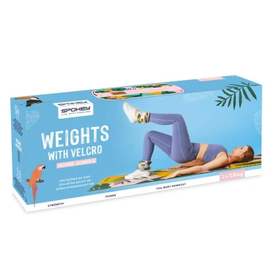Spokey HOME JUNGLE Závaží na ruce a nohy 2x 1,5 kg