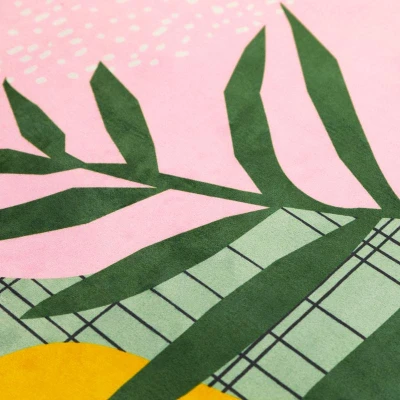 Spokey HOME JUNGLE Semišová jóga podložka, 180 x 60 x 0,4 cm