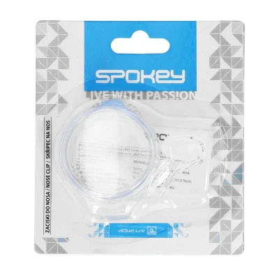Spokey KERILLA Plavecký klip na nos, bílý