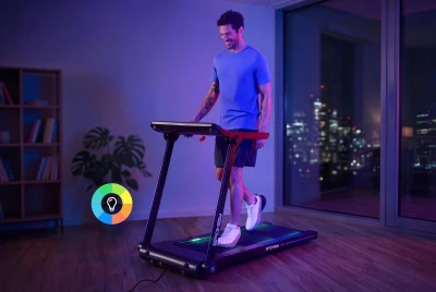 Spokey LEAN Běžecký pás s LED indikátorem rychlosti