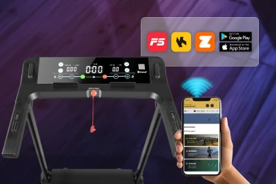 Spokey LEAN Běžecký pás s LED indikátorem rychlosti
