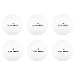 Spokey LERNER * Pingpongové míčky, 6 ks, bílé Spokey LERNER * Pingpongové míčky, 6 ks, bílé