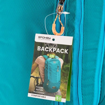 Spokey LIB Sportovní, cysklistický a běžecký batoh, 5 l, modrý