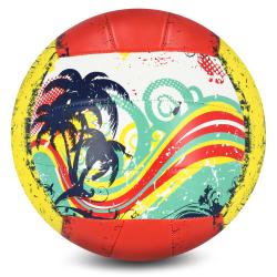 Spokey LIBERO Volejbalový míč, vel. 5, červeno-žlutý