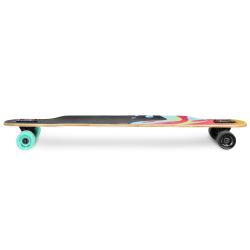 Spokey LONGBAY PRO Longboard 140 x 24 cm, ABEC7, barevný