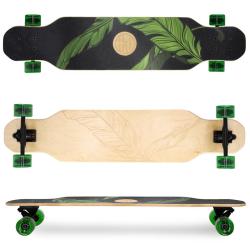 Spokey LONGBAY PRO Longboard 140 x 24 cm, ABEC7, zeleno-černý Spokey LONGBAY PRO Longboard 140 x 24 cm, ABEC7, zeleno-černý