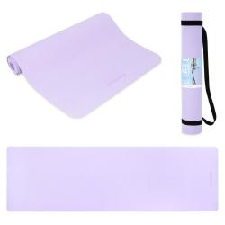 Spokey MANDALA Jóga podložka, 180 x 60 x 0,4 cm, fialová (VÝPRODEJ)