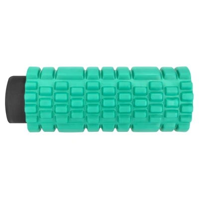 Spokey MIX ROLL Masážní fitness válec 2v1, 33 cm, zelený